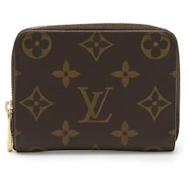 Louis Vuitton-Louis Vuitton Monogram Zippy Coin Purse-Brown