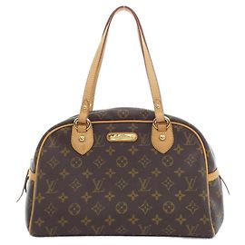 Bolsa de Ombro Monogram Louis Vuitton Marrom