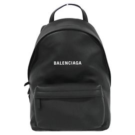 Balenciaga Everyday Kalbsleder Rucksack Schwarz