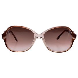 Yves Saint Laurent Vintage Plastic Sunglasses Brown