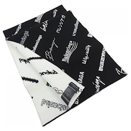 Balenciaga-Cachecol Balenciaga 724701 T1665-Preto