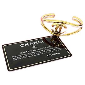 Accessorio Bracciale Chanel Coco Mark D'oro Metallico