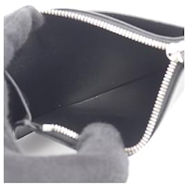 Balenciaga-Carteira longa de couro para moedas e cartões Balenciaga-Preto