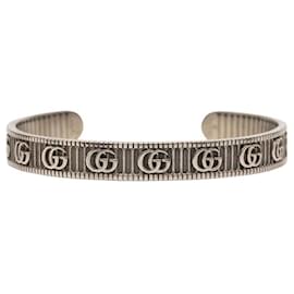 Gucci-Gucci Double G SV925 Bangle-Silvery,Metallic