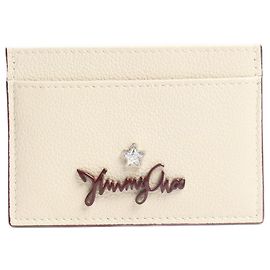 Jimmy Choo Cream Aries cardholder Cream