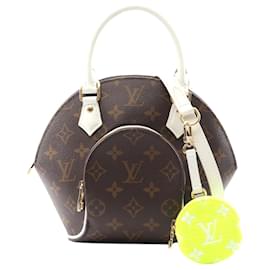 Louis Vuitton-Louis Vuitton Monogram Ellipse BB Handbag-Brown