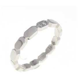 Chanel Platin-Diamantring Silber Metallisch