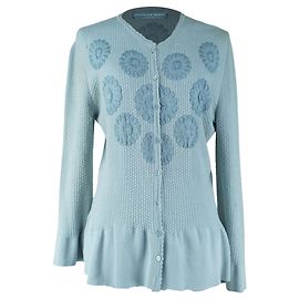 Grauer Cardigan von Alexander McQueen Grau