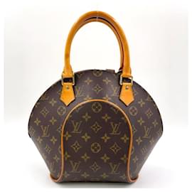Louis Vuitton-Louis Vuitton Ellipse PM Monogram Handbag-Brown