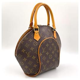 Louis Vuitton-Louis Vuitton Ellipse PM Monogram Handbag-Brown