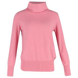 Akris Rollkragenpullover aus rosa Kaschmir Pink