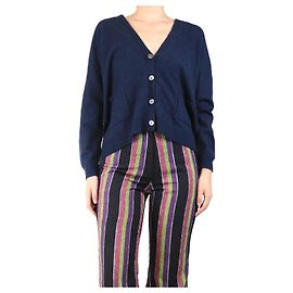 Autre Marque Navyblauer Cardigan - Größe M Marineblau