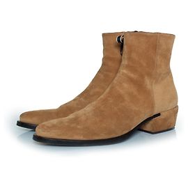 Bottes Dallas Givenchy en daim marron Marron