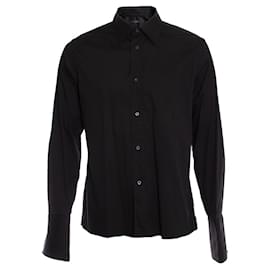 Gucci-Gucci black shirt.-Black
