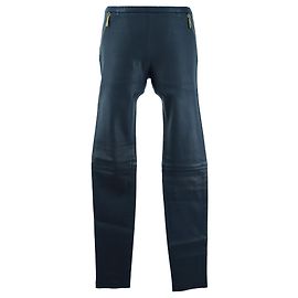 Navy-Lammlederhosen von Emilio Pucci Blau Marineblau