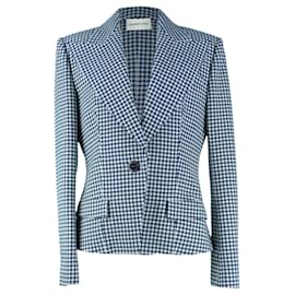 Giacca blu navy e bianca Alexandre Vauthier Bianco