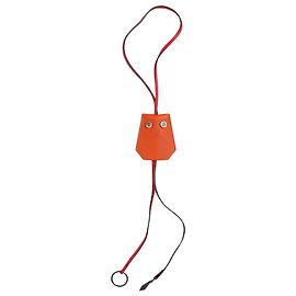 Hermès Chaveiro H Hibouton laranja Laranja