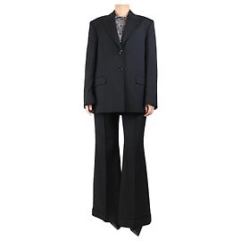Acne Schwarzes Blazer- und Hosen-Set - Größe UK 10 Schwarz