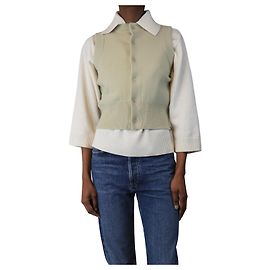 Autre Marque Neutrale ärmellose Strickjacke - Größe S Andere