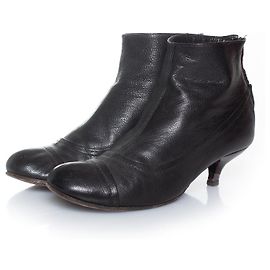 Lanvin kitten heel ankle boots Black