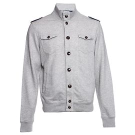 Cárdigan gris Woolrich con botones Gris