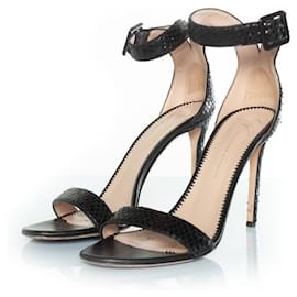 Sandali Python Giuseppe Zanotti in nero Nero