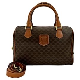 Céline-Celine Macadam PVC 2way Handbag-Metallic,Bronze