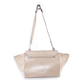 Céline-Celine Trapeze bag in beige.-Brown,Beige