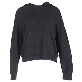 Sudadera de lana gris de canalé Nanushka Gris