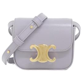 Céline-Celine Mini Claude Calf Shoulder Bag-Pink