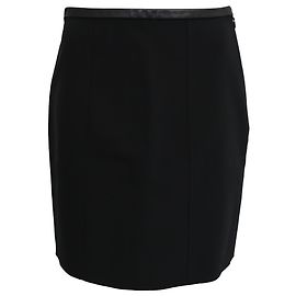 Jupe Mini Alexander Wang en Polyester Noir Noir