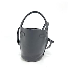 Céline-Celine Big Bag Bucket Nano 2-Way Shoulder Bag-Black