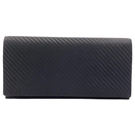 Alfred Dunhill Dunhill Châssis Leather Long Wallet Black