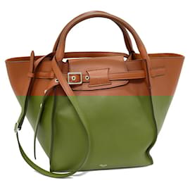 Céline-Celine Classic Calf Hand Tote Bag 2WAY-Brown