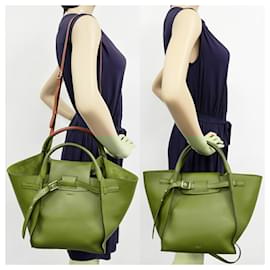 Céline-Celine Classic Calf Hand Tote Bag 2WAY-Brown