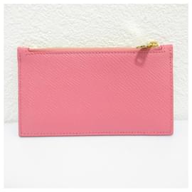 Céline-Celine Fragment Card Case Wallet-Pink
