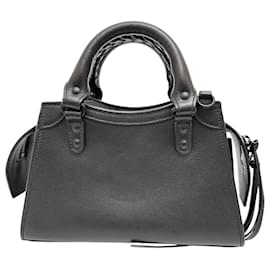Balenciaga-Balenciaga Neo Classic Leather 2way Bag-Black