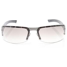 Gucci-Óculos de sol com padrão GG Gucci-Preto