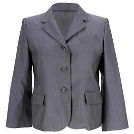 Marc Jacobs Single-Breasted Blazer in Grey Wool Grey