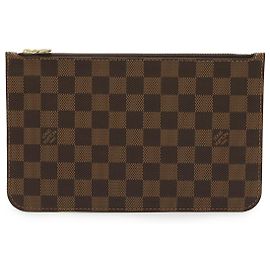 Pochette Neverfull MM Damier Louis Vuitton Marrone