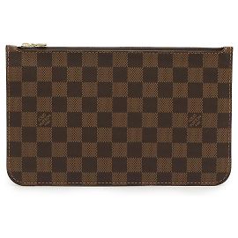 Pochette Louis Vuitton Damier Neverfull MM Marrone