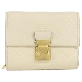 Louis Vuitton-Louis Vuitton Pochette Metis Monogram Empreinte Wallet-Brown,Beige