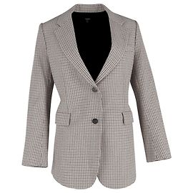 Blazer xadrez Theory em algodão multicolorido Multicor