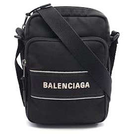 Balenciaga-Bolsa de ombro de nylon Balenciaga preta-Preto