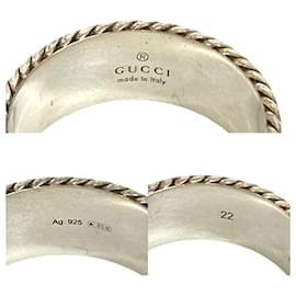 Gucci-Gucci Double G Wide Ring-Silvery