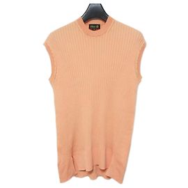 Autre Marque Pull en maille côtelée 18G Drawer Orange