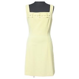 Autre Marque Vestido Floral Retro Pop FOXEY NEW YORK Amarillo