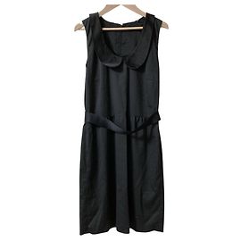 Robe en Laine Jil Sander Navy Noir Gris anthracite
