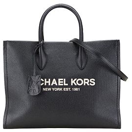 Borsa tote in pelle 2 in 1 Michael Kors Nero