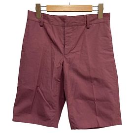 Bottega Veneta Button Fly Shorts Purple
